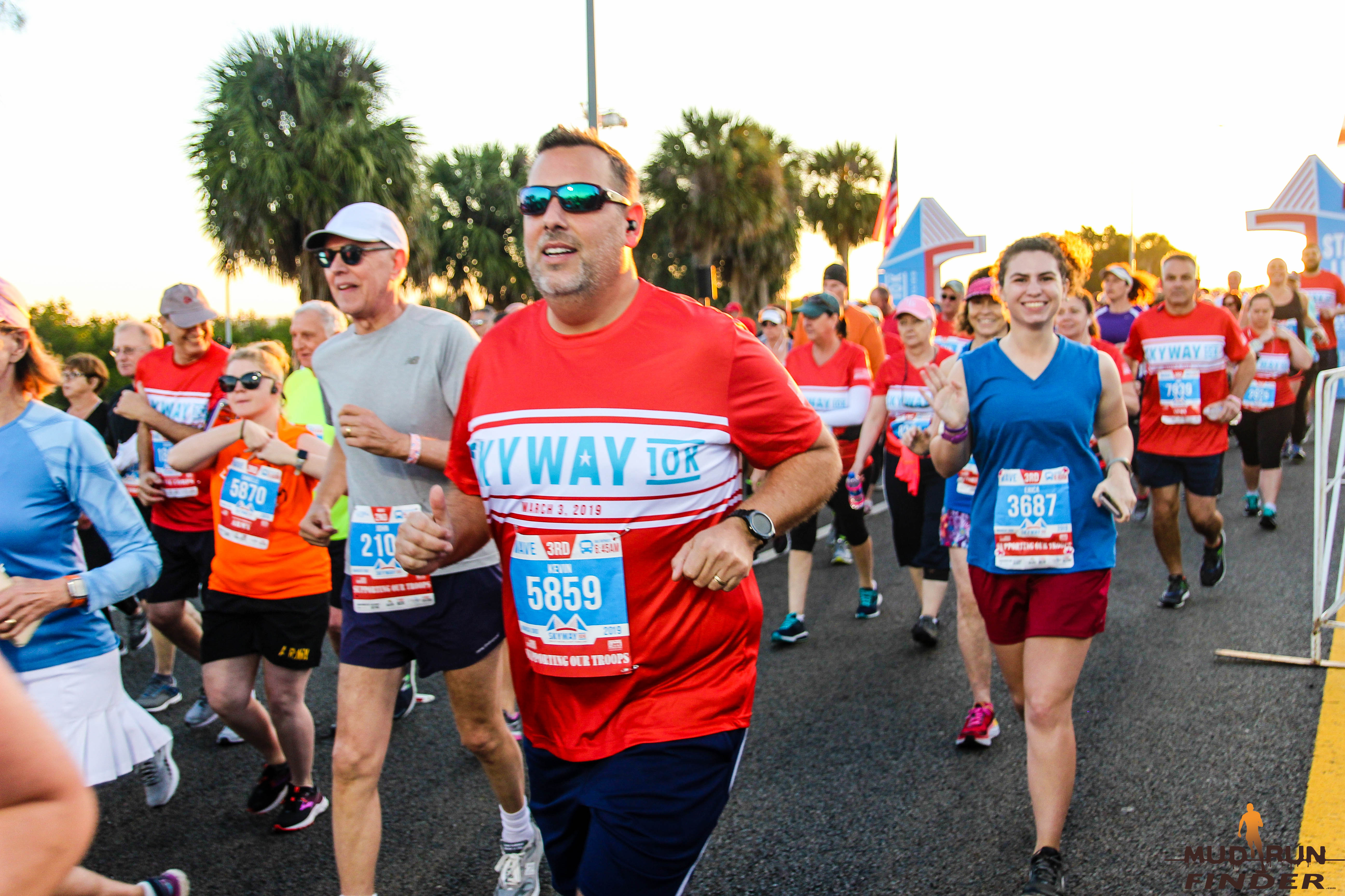 2nd Annual Skyway 10K on March 3rd, 2019 in St. Petersburg, FL | Full album available on MudRunFinder.com
