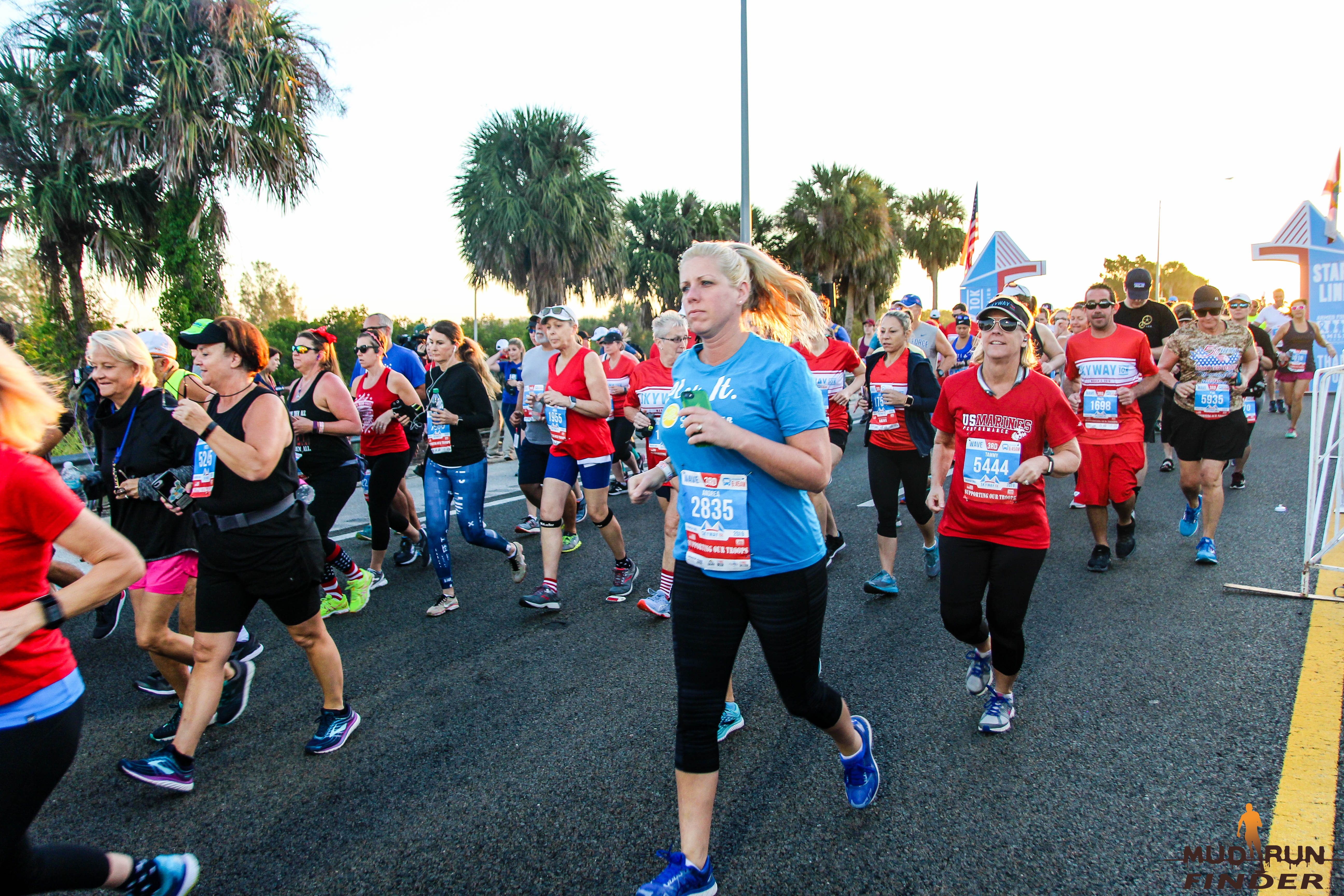 2nd Annual Skyway 10K on March 3rd, 2019 in St. Petersburg, FL | Full album available on MudRunFinder.com