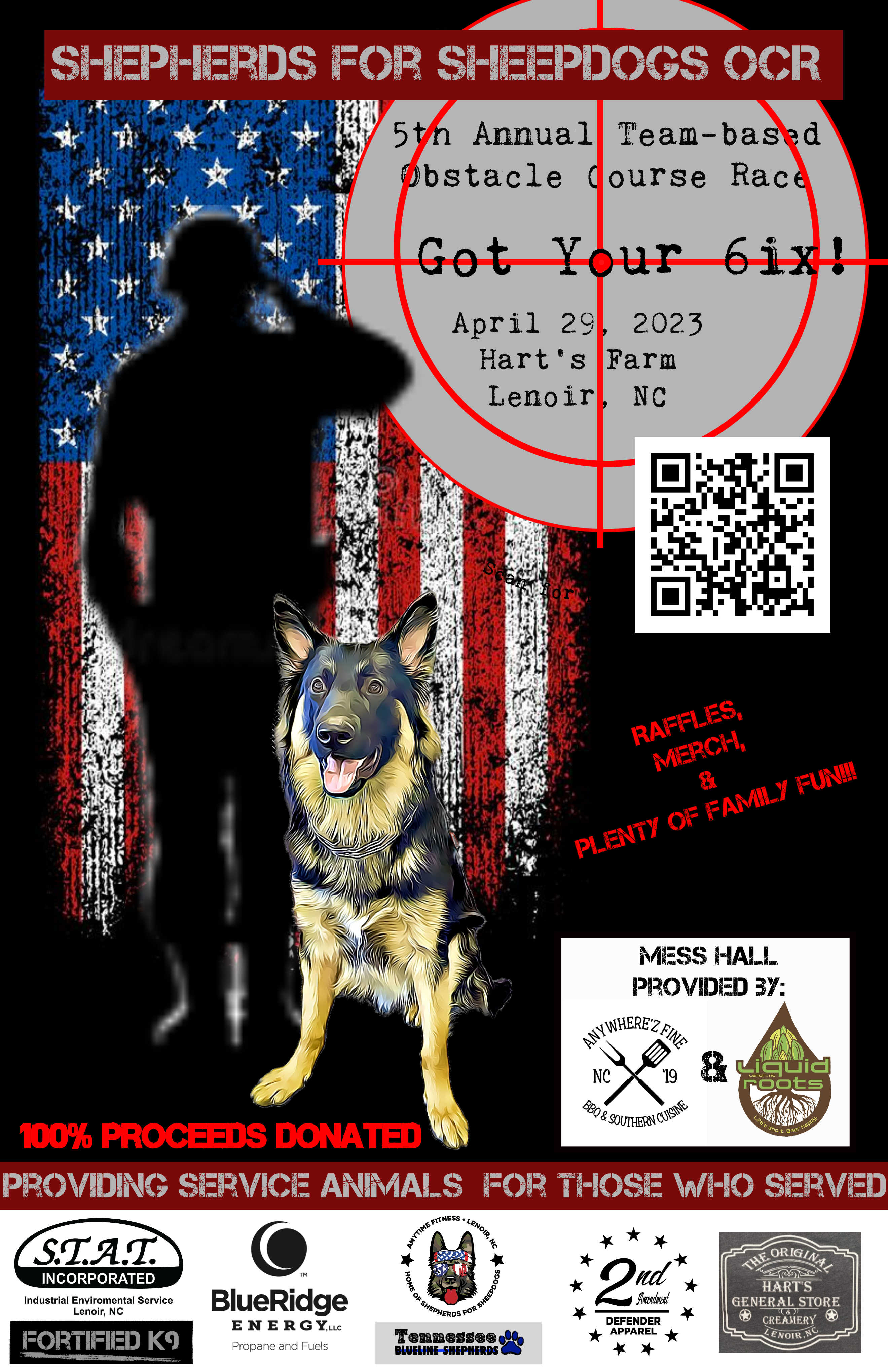 Image Flyer: Shepherds 4 Sheep Dogs - April 2023 Event