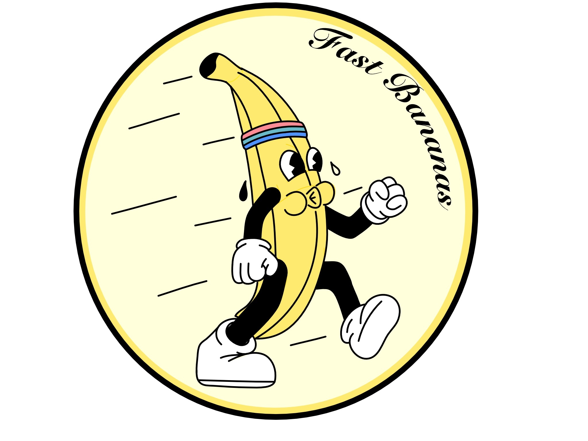 Image: Fast Bananas Run Logo